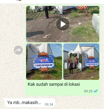 Pengiriman Karangan Bunga Gemulung Pecangaan