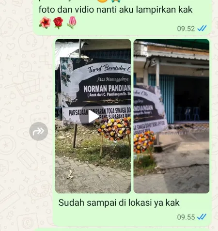 Pengiriman Karangan Bunga Gemulung Pecangaan