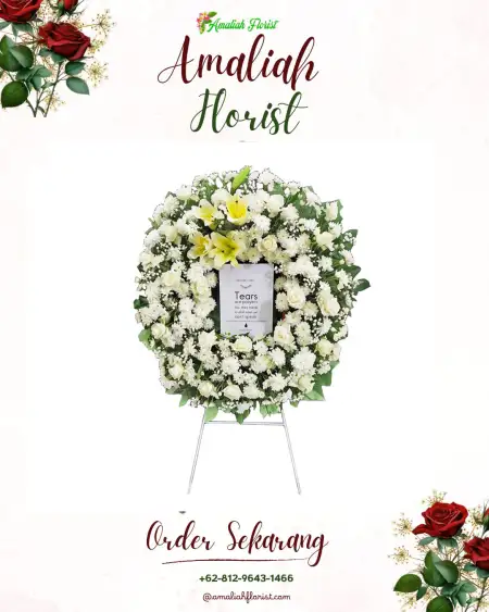 Krans Bunga Duka Gemulung Pecangaan